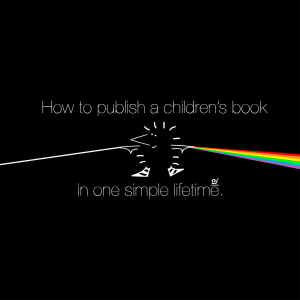 Henry the Hedgegnome - Dark side of the moon cover - About publishing a children's book. Henry the Hedgegnome Feature