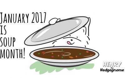January is soup month.