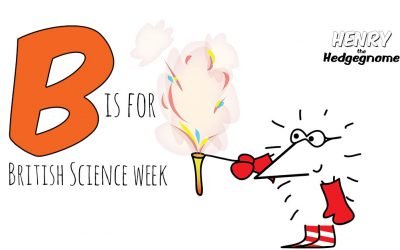 Henry the Hedgegnome experiments for British Science Week