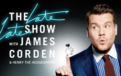 Henry the Hedgegnome to appear on The Late Late Show with James Corden