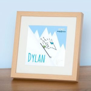 Personalised signed framed prints