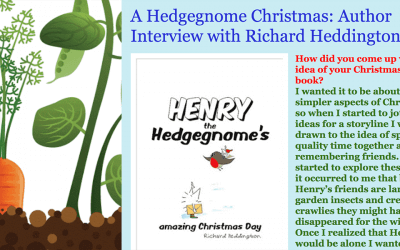 A Hedgegnome Christmas: Author Interview with Richard Heddington